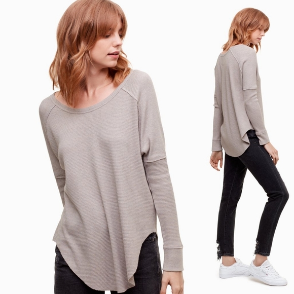 Aritzia Tops - 3 for $25 tna alder waffle knit long sleeve top